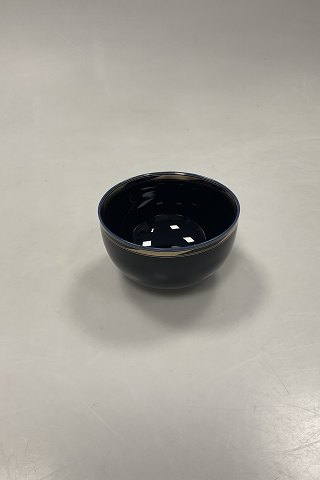 Royal Copenhagen Blue with guld Sirius Sugar Bowl No 161