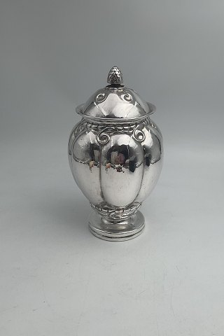 Georg Jensen Sølv Melon Tea Caddy from 1920 No. 159