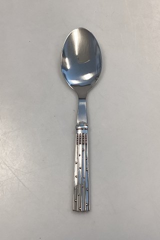 O. V. Mogensen Silver / Steel Champagne Dessert Spoon