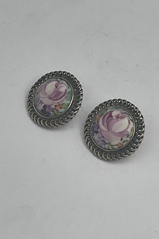 Georg Jensen Sterling Silver Ear Clips made for own use by a silversmithy at Georg Jensen