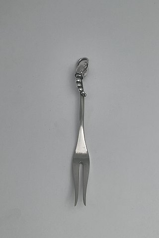 Georg Jensen Sterling Silver Blossom No. 84 Cold Meat Fork