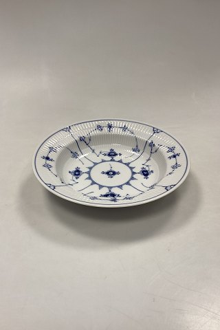 Royal Copenhagen Blue Fluted Plain Deep Plate No. 168