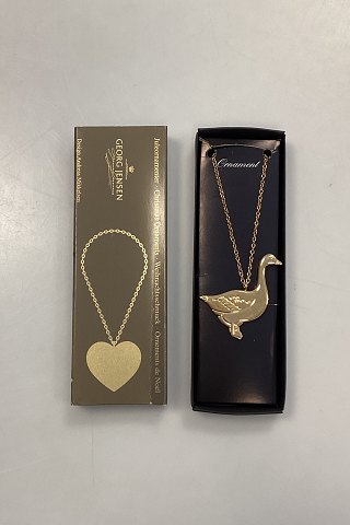 Georg Jensen Christmas Ornament -  Goose 1998