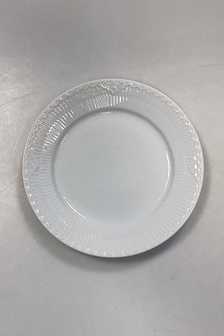 Royal Copenhagen White Half Lace Lunch Plate No. 615
