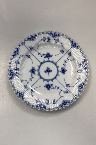 Royal Copenhagen Blue Fluted Full Lace Dinner Plate No. 1084