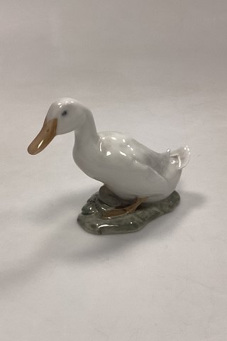 Royal Copenhagen Figurine of White Duck No. 1192