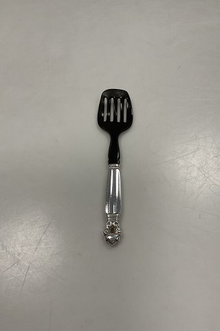 Georg Jensen Sterling Silver Acorn Sardine Fork with horn No. 216