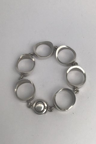 Niels Erik From Sterling Silver Modern Bracelet