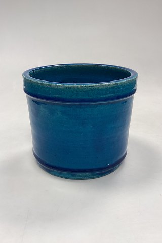 Kaehler Ceramics Stoneware Vase with Turquoise Glaze