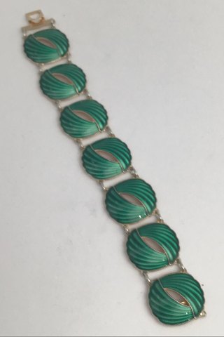 Nils Elvik, Norway. Gilt Sterling Silver and Enamel