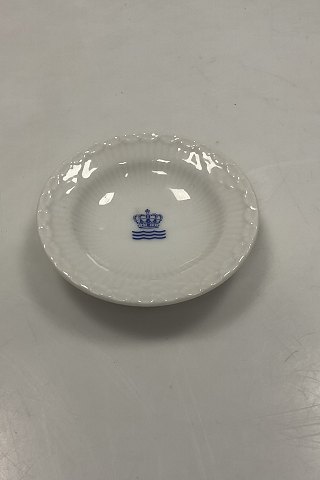 Royal Copenhagen Dealer / Advertisement Plate on White Half Lace