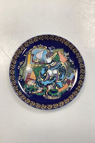 Bjørn Wiinblad Rosenthal Plate / Sindbad the Sailor No. 4