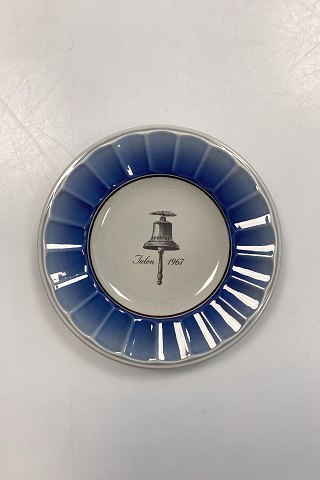 Royal Copenhagen / Aluminia Royal Danish Navy Christmas Plate 1967