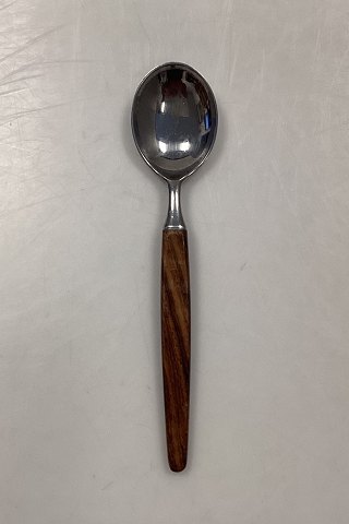 Lundtofte Dessert Spoon with wooden handle