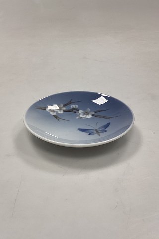 Royal Copenhagen Art Nouveau Relish Dish with Flowers and butterfly No. 2301/2800