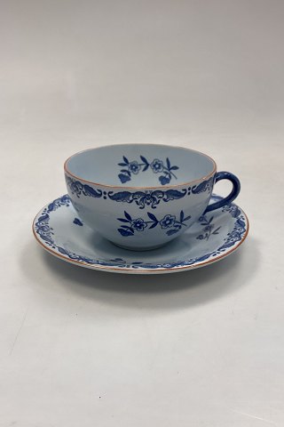 Rørstrand Ostindia Chocolate Cup with Saucer