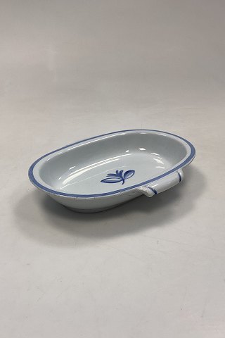 Swedish Gefle Blått-Band Oval bowl with handles