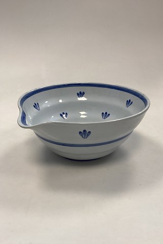 Swedish Gefle Blått-Band Kitchen Bowl with spout