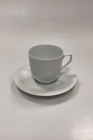 Bing and Grondahl Ballerina White Coffee Cup and Saucer No. 072/305