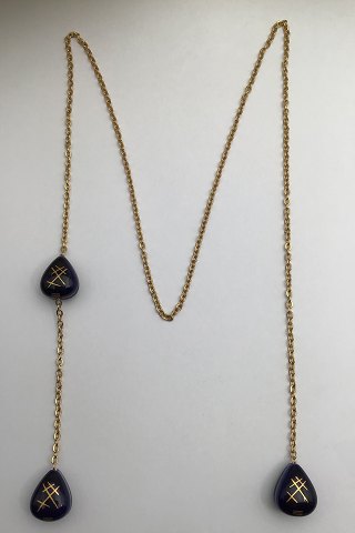 Royal Copenhagen Necklace (Porcelain ornaments)