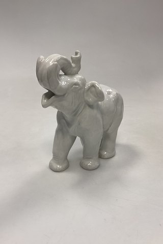 Royal Copenhagen Blanc de Chine Figurine – Elephant No. 236