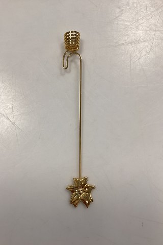 Georg Jensen Christmas Collectibles Candleholder - Poinsettia 2009