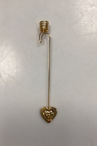 Georg Jensen Christmas Collectibles Candleholder - Heart 2010