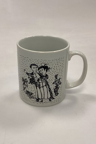 Bjørn Wiinblad: November Mug from Nymølle - OPTIMISME