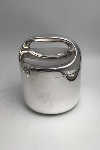 Cohr Sterling Silver Modern Ice Bucket Hans Bunde