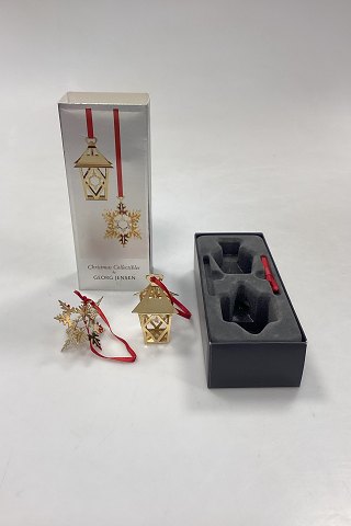 Georg Jensen Christmas Collectibles – Snow Crystal and Lantern 2011
