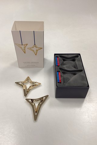 Georg Jensen Christmas Collectibles Ornaments – Triangular and Square Stars 2021