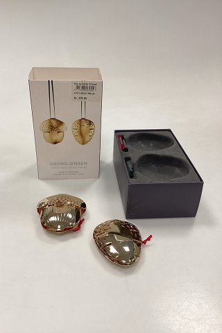 Georg Jensen Christmas Collectibles Ornaments – Acorn and Pinecone 2018