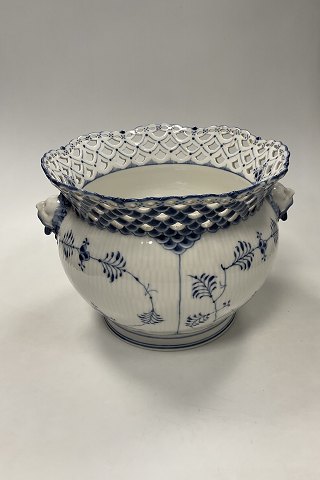 Royal Copenhagen Blue Fluted Jardinere No 1046