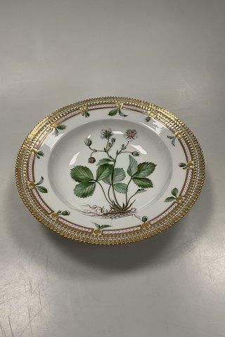 Old Royal Copenhagen Flora Danica Large Deep Plate No. 3545