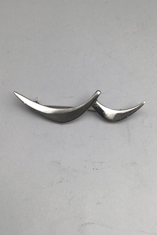 Royal Copenhagen Sterling Silver Brooch
