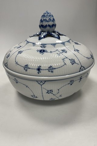 Royal Copenhagen Blue Fluted Plain Large Jubilee Punch Bowl No 189.