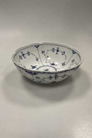 Royal Copenhagen Blue Fluted Half Lace Salad Bowl No. 632
