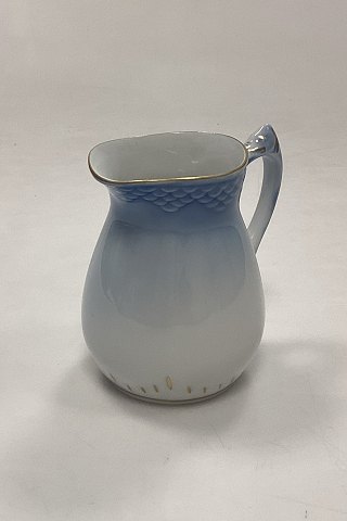 Bing and Grøndahl Blue Tone with Gold Creamer No. 85b/393