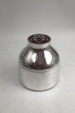 Georg Jensen Sterling Silver Bonbonniere Honey Jar Henning Koppel