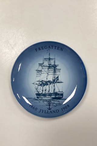 Bing and Grondahl Ship Plate from 1979 - The Fregat Jutland No. 9