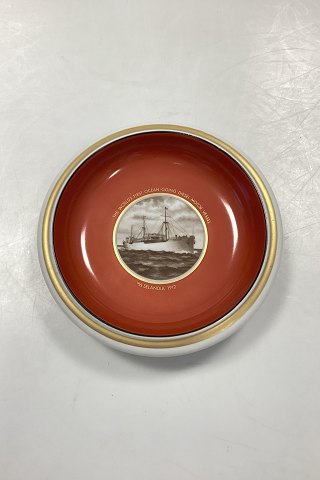 Royal Copenhagen Bowl / Ashtray For Burmeister and Wain - RED