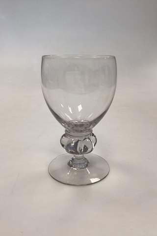 Gisselfeld smooth Redwine Glass from Holmegaard