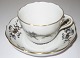 Meissen Green Ming Dragon Cup and Saucer