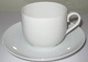 Bing & Grondahl Modern White Dinnerware Service on form 676