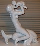 Kai Nielsen Blanc de Chine Royal Copenhagen Figurine "B&G 4057/57 Woman kissing 
child 39cm