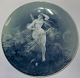 Bing & Grondahl Unique Carl Locher Plate with motif of the Birth of Venus
