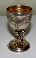 David Andersen Gustav Gaudernack Inside gilded cup from 1900 in Dragon Style
