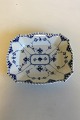 Royal Copenhagen Blue Fluted Full Lace Breadtray No 1143