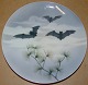 Royal Copenhagen Bat Wall Plate No 22