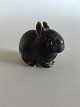 Royal Copenhagen Stoneware Rabbit by Jeanne Grut No 22653
